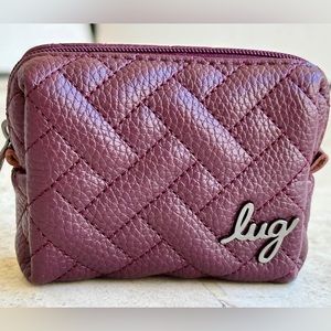 Lug Choo Choo Mini Classic VL Pill Organizer Box (Wine) NWOT